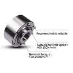 One Way Clutch Manufacturer - CKZF-A Single Way Backstop Clutch Bearing