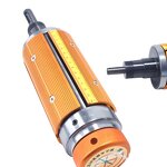 Manual Air Shaft - 74 mm with Bearing for Printing Slitting Rewinding