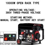 Diesel Generator Set - Changchai Brand 10 kW 3-12KW Single/Three Phase