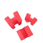 Rubber Elastic Coupling Pads - H-Type Buffer Pads and Seals Manufacturer