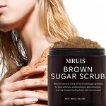 Face Body Scrub - Organic Brown Sugar Whipped Exfoliating Whitening