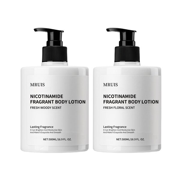 Body Lotion - 500ml Nicotinamide Moisturizing Whitening Woody Floral