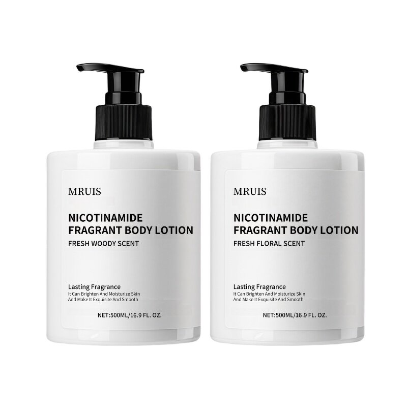Body Lotion - 500ml Nicotinamide Moisturizing Whitening Woody Floral