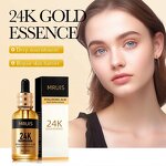 24K Gold Essence - Hyaluronic Acid Moisturizing Soft Wholesale