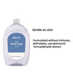 Hand Soap - MRUIS Gentle & Mild Clear Liquid Triclosan-Free Oil-Based
