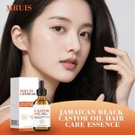 Hair Growth Oil - 190ml Organic Biotin Rosemary & Jojoba Scalp Massage