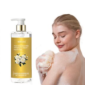 Body Wash - MRUIS Camellia Nourishing Herbal Whitening Shower Gel