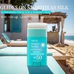 Sunscreen Stick - Organic SPF 50 Moisturizing UV Protection for Sensitive