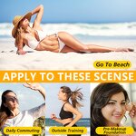 Sunscreen Stick - SPF50+ Invisible Clear Refreshing Hydrating UV