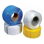 Polypropylene Plastic Strapping - 12mm 0.6mm Green Recycle 10kg Roll