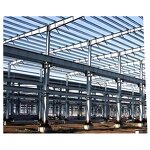 Prefabricated Steel Structure - Timber Beam Metal Frame House