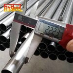 Stainless Steel Pipe - 304 316l Double Pipe 1.5 2.5 Inch Hairline Finish