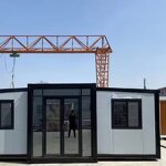 Portable Container Home - Foldable Expendable 40 ft Sea Extendable Kit