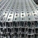 Galvanised Channel - 41*41mm 41*21mm U C Purlin Unistrut 60*40mm for Solar