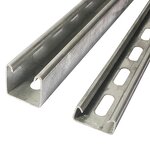 Galvanised Channel - 41*41mm 41*21mm U C Purlin Unistrut 60*40mm for Solar