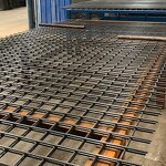 Welded Wire Mesh Panel - Reinforcing Concrete 10x10 2x4 1/2x1/2