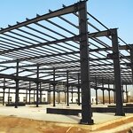 Industrial Steel Shed - Iron Big Structures 35x 75m Light