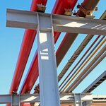 Industrial Steel Shed - Iron Big Structures 35x 75m Light