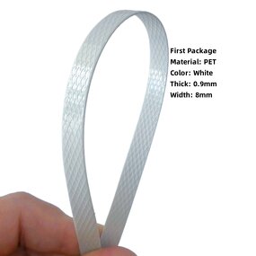 PET Polyester Strap - 3/4 Inch Hot Melt Production Plastic Band