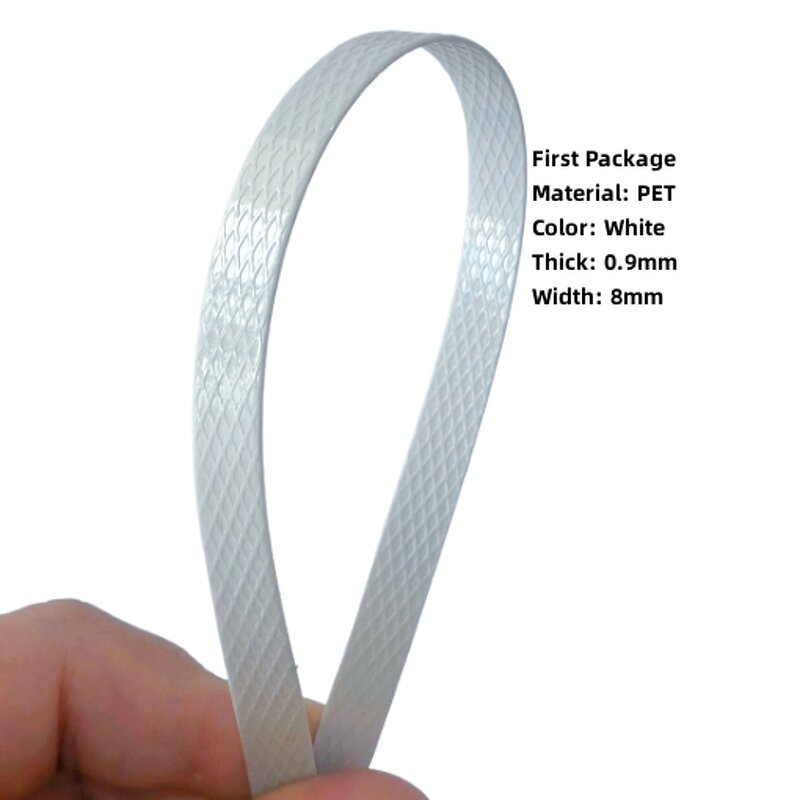 PET Polyester Strap - 3/4 Inch Hot Melt Production Plastic Band