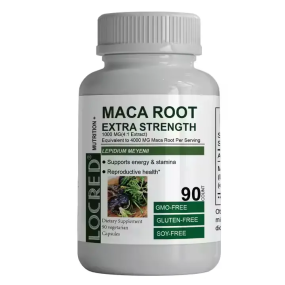 Maca Root Capsules Factory - Private Label Herbal Supplement 60 Counts