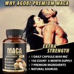 Maca Root Capsules Factory - Private Label Herbal Supplement 60 Counts