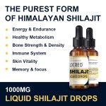 Shilajit Liquid Drops Manufacturer - Private Label Fulvic Acid Extract