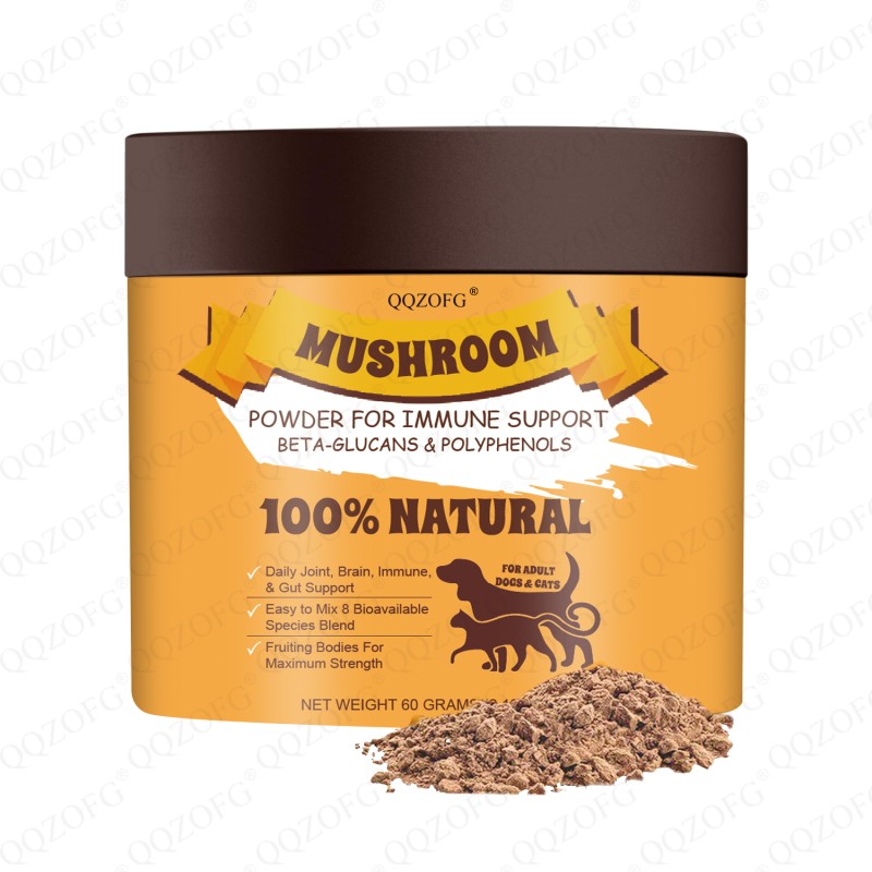 Mushroom Powder for Pets Supplier - OEM Digestive Immune Health