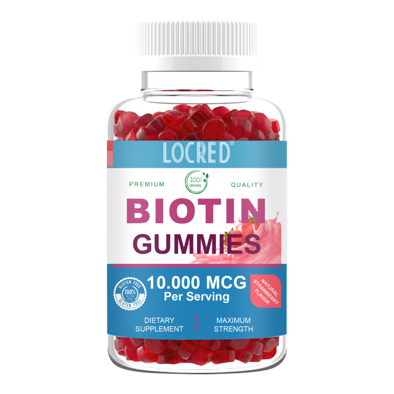 Biotin Gummies Factory - OEM/ODM Hair Skin Nails Optimal Dosage