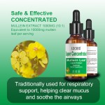 Mullein Leaf Drops Supplier - Factory 60ml Natural Liquid Extract