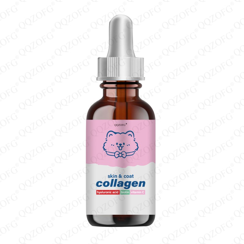 Collagen Liquid for Pets Factory - Hydrolyzed Skin Coat Joint