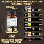 Maca Root Capsules Factory - Private Label Herbal Supplement 60 Counts