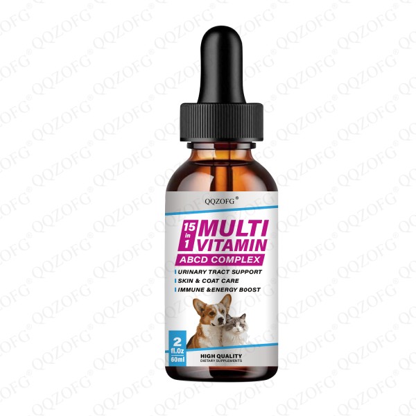 Pet Liquid Drops Manufacturer - OEM Multivitamin Mineral Stomach