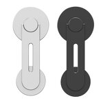 Wireless Charger - 2 in 1 Strong Magnetic Side Mount Laptop Extension Car Mount