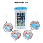 Swimming Bag - Waterproof Sublimation for Mobile Phones Compatible with Samsung