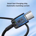 USB-C Cable - Fast Charging 1M Data Transfer Dual Type C for Samsung S20 S10