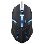 Wired Gaming Mouse - Ergonomic RGB 3D Mini USB LED Backlit for PC Gamers