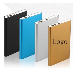 Power Bank - Custom Logo 4000mah 5000mah Capacity Fast Charger Portable