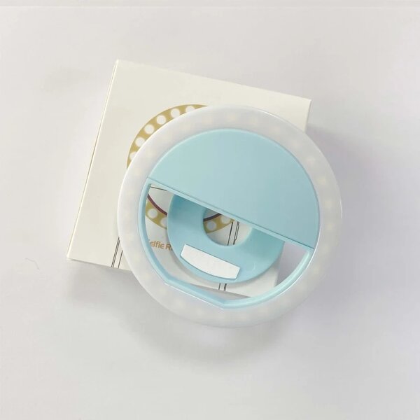 Selfie Lights - Clip on Phone 3 Level Brightness LED for Tiktok Makeup