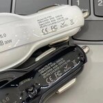 Car Charger - 3.1A USB+USB C Fast Charging 30W PD+QC3.0 for Laptop Mobile