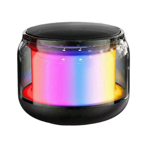 Wireless BT Speaker - S100 TWS RGB LED Super Mini Loud Bass Portable 3D Small