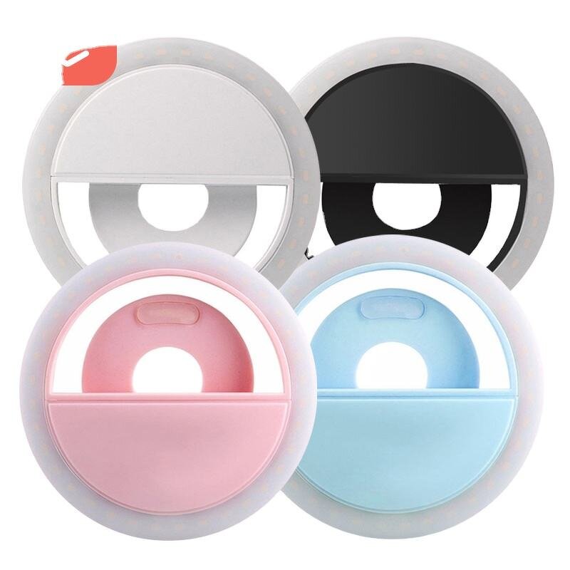 Selfie Light - Portable Clip-on Mobile Phone LED for Night Makeup Camera Fill