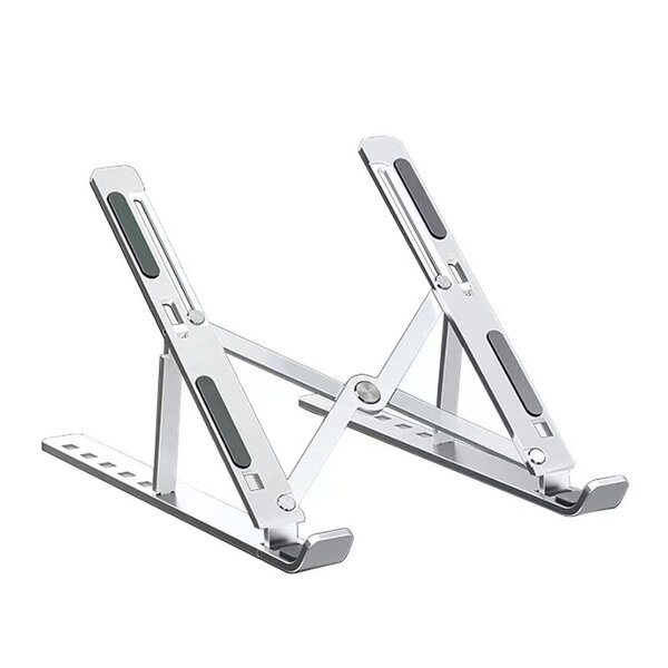 Laptop Stand - Foldable Aluminium Alloy Adjustable Portable for Macbook iPad