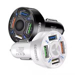 Car Charger - 4 in 1 7A QC3.0 Fast 4 USB Port for Mobile Phones