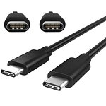 USB-C Cable - Fast Charging 25W Data Cable Type C-C for Samsung Note10 S20
