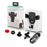 Car Charger - 15W Wireless Magnetic Phone Holder Fast for Smart Phones