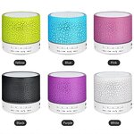 Portable Speaker - A10 Mini Music Wireless Loud RGB LED Waterproof TF USB FM