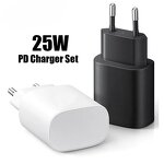Wall Charger - Type C 25W USB C Power Adapter for Samsung S20 S10 Note10