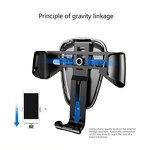 Car Charger - 15W Wireless Magnetic Phone Holder Fast for Smart Phones