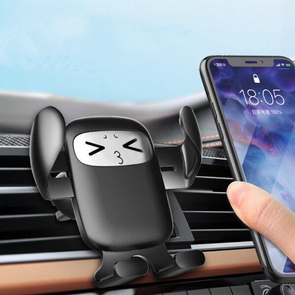 Car Phone Holder - Newest Model Portable Air Vent Mount for Smart Phones